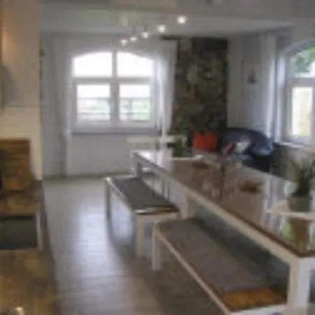 Lägenhet Moewennest Im Fh Zum Reetdachhaus Am Haff Pepelow