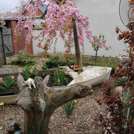 Apartmán Moewennest Im Fh Zum Reetdachhaus Am Haff